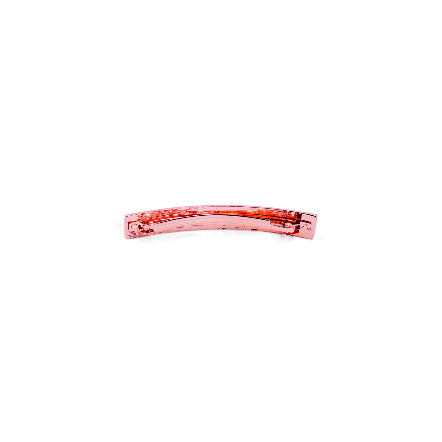 Love Collection - Metalica Long Skinny Metal Barrette/Rose Gold