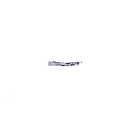 Love Collection - Metalica 6cm Metal Hair Clip/Silver