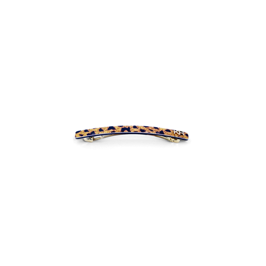 Leopard Long Skinny Barrette