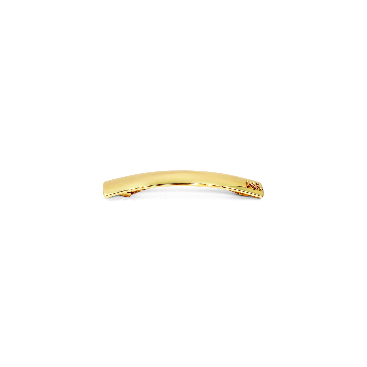 Love Collection - Metalica Long Skinny Metal Barrette/Gold