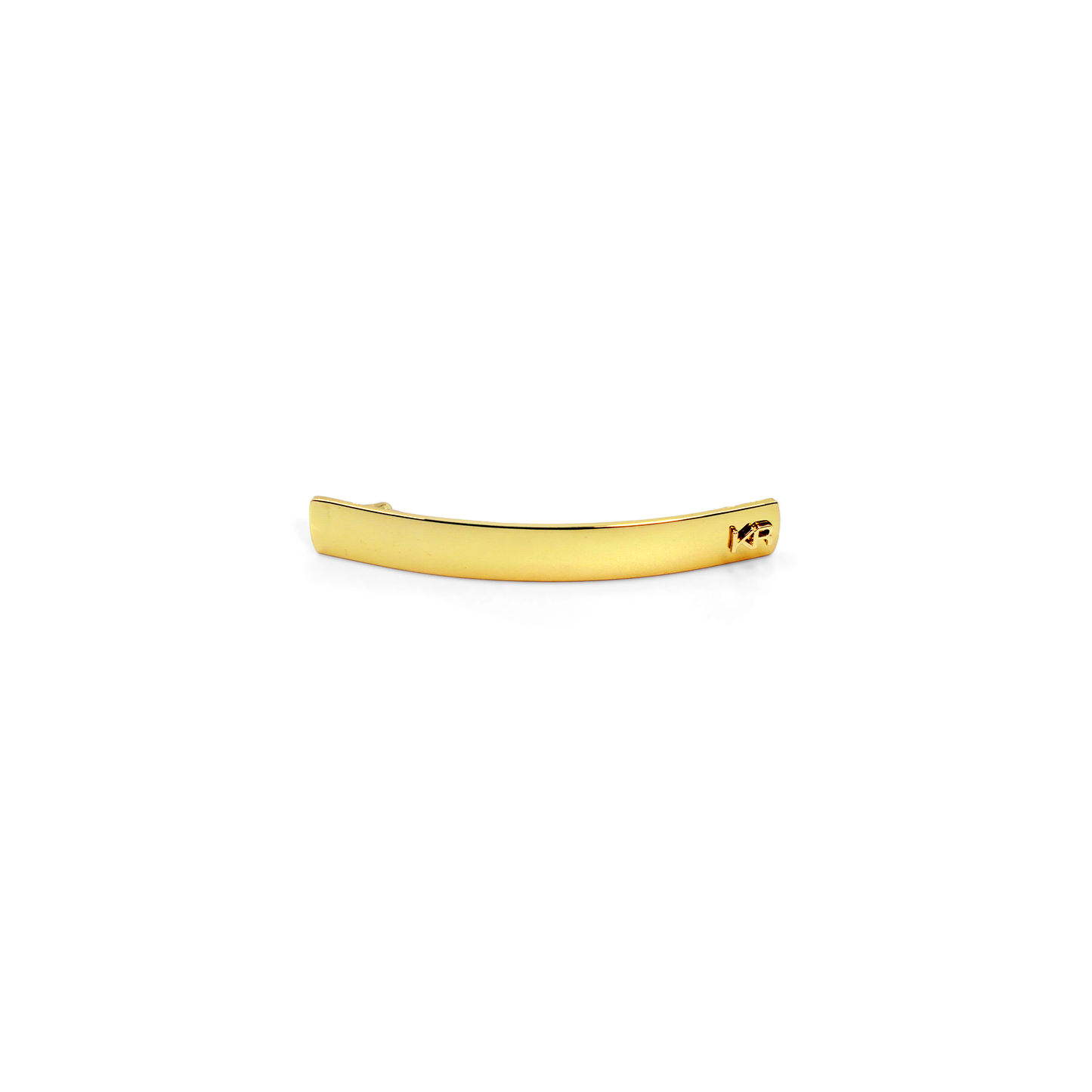 Love Collection - Metalica Long Skinny Metal Barrette/Gold