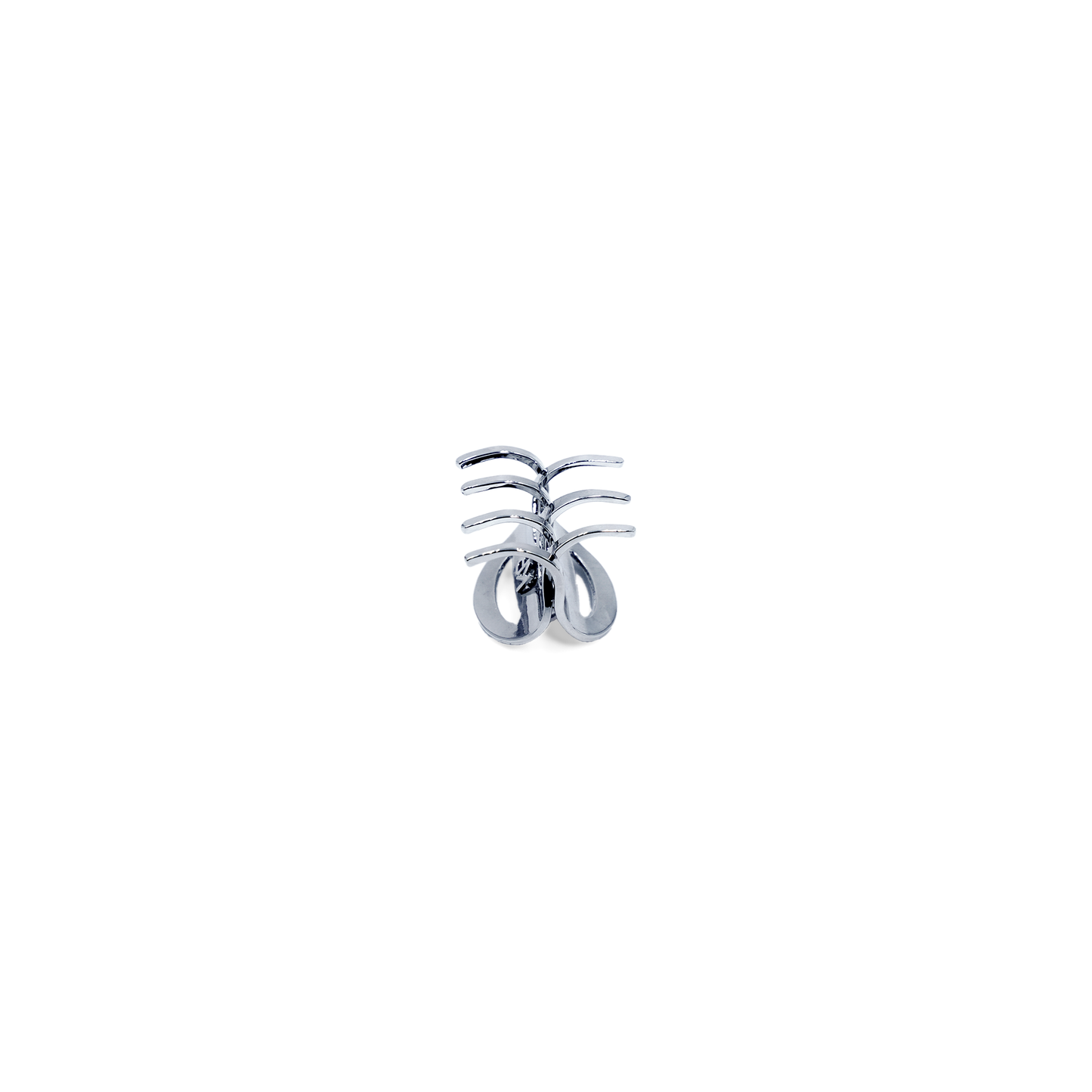 Love Collection - Metal Claw / Imitation Rhodium Silver