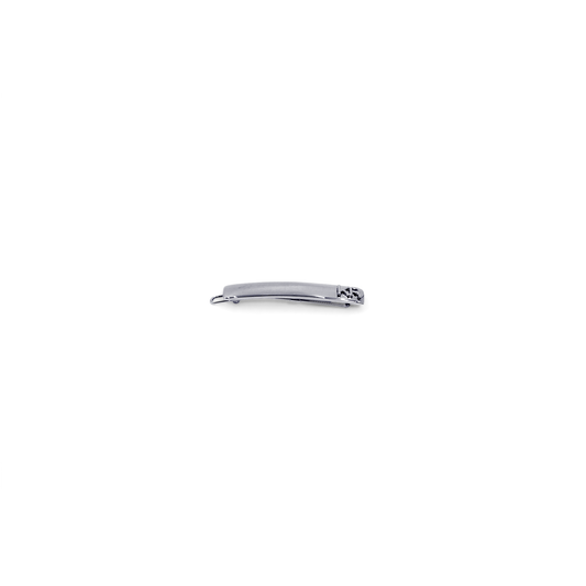Love Collection - Metalica 6cm Metal Hair Clip/Silver